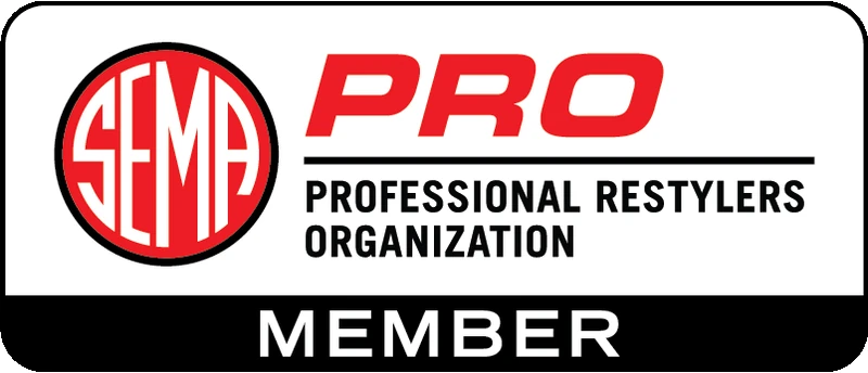 SEMA PRO Professional Restylers Organization member emblem
